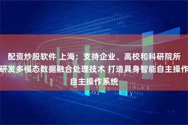 配资炒股软件 上海：支持企业、高校和科研院所联合研发多模态数据融合处理技术 打造具身智能自主操作系统